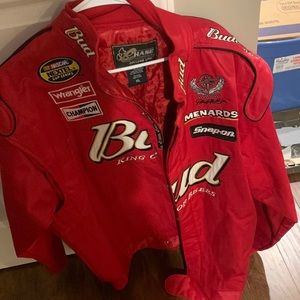 Budweiser racing jacket- like new